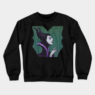 Maleficent Portrait Crewneck Sweatshirt